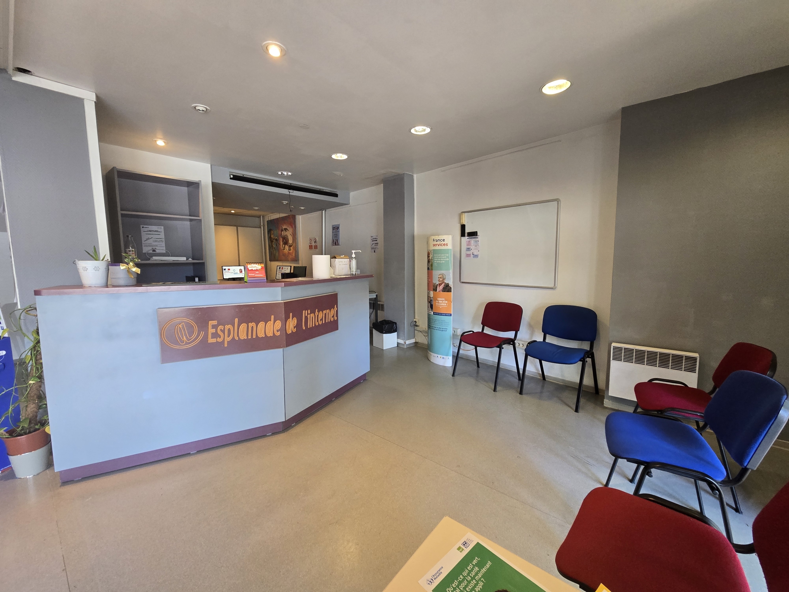 Accueil et Salle d'attente